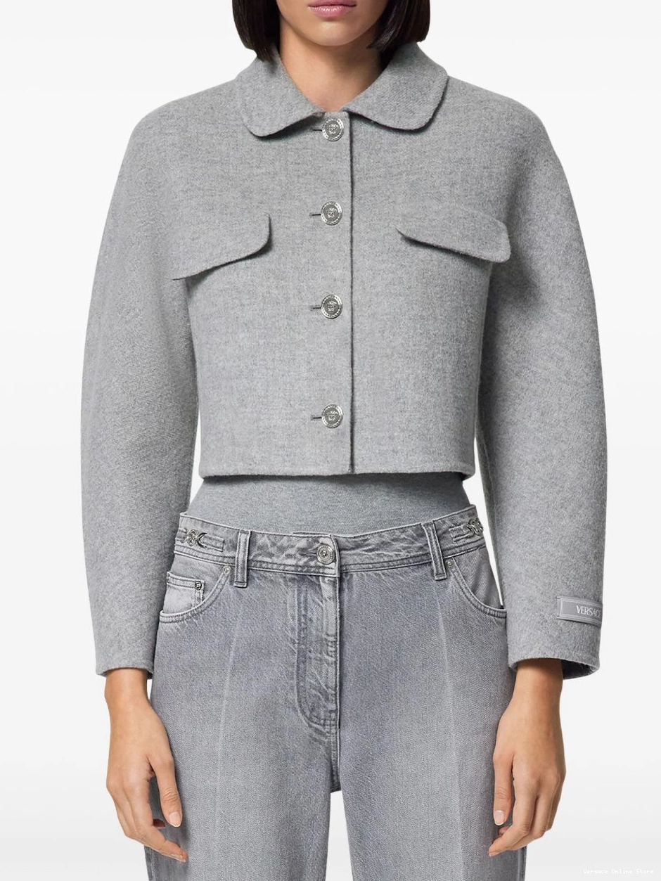 Cheap jacket Barocco Versace cropped Women 0723